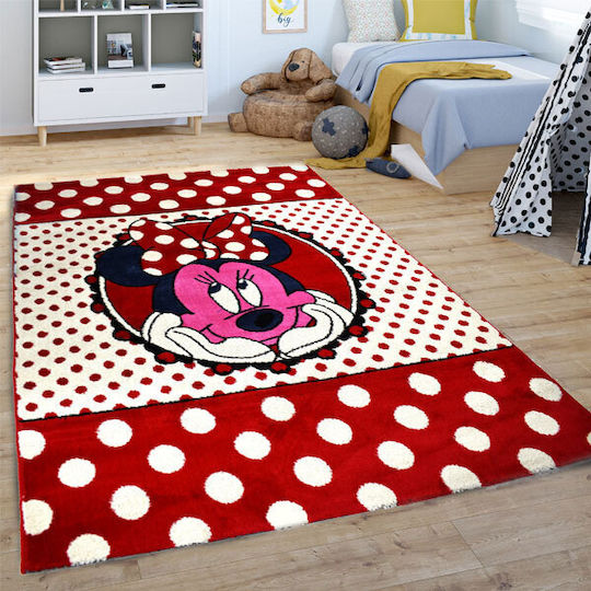 To megalo pazari Kids Rug Roșu 160x200cm