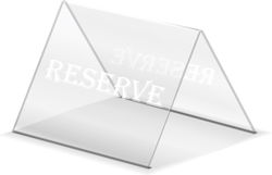 ArtGraphix Ταμπελάκι "Reserved" Π7xΥ10cm