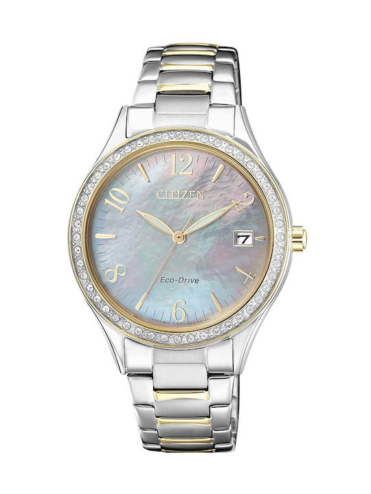 Citizen Uhr Eco - Antrieb mit Silber Metallarmband