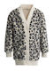 Kinderstrickjacke Pelz Mehrfarbig