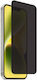Privacy Tempered Glass Μαύρο (iPhone 15 Pro Max)
