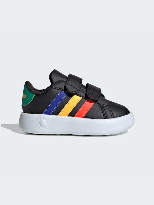 Adidas Kids Sneakers Grand Court 2.0 with Scratch Black