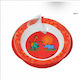 Laken Baby Food Plate made of Melamine Orange