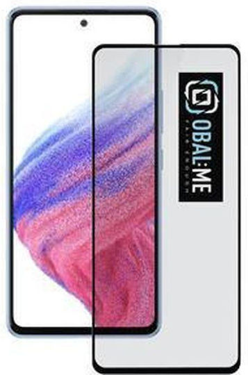 Obal:Me 5D Tempered Glass Black (Samsung Galaxy A52, A52 5G, A52s 5G, A53 5G)