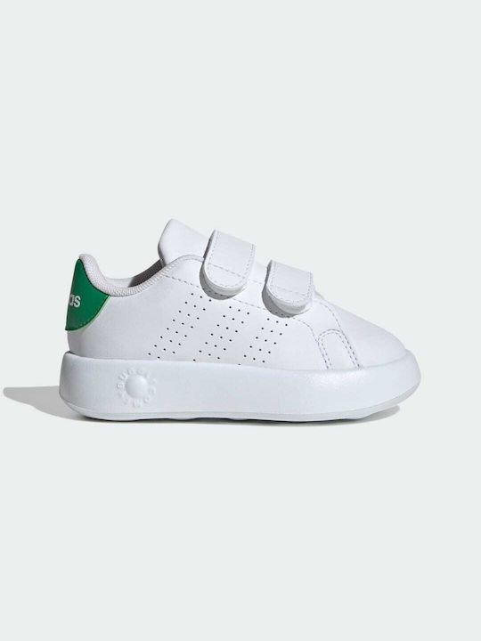 Adidas Kids Sneakers Advantage with Straps White
