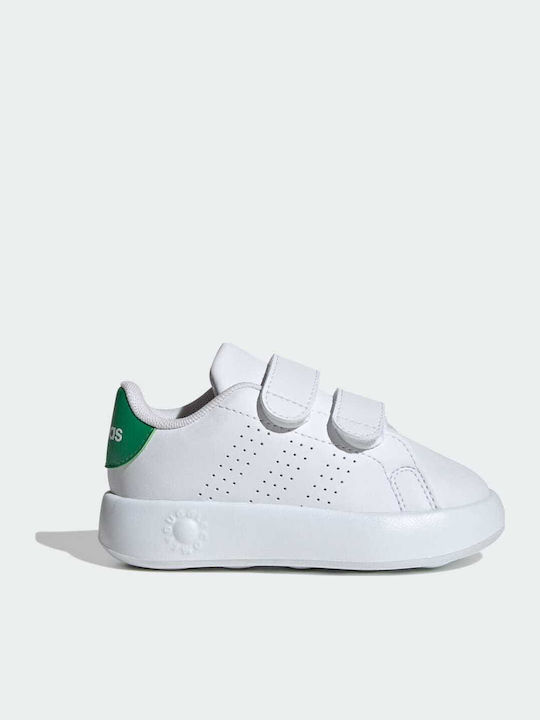 Advantage Kids Sneakers with Hoop & Loop Closure Cloud White / Green