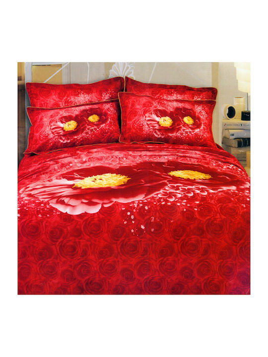 Palatex Set Coverlet Queen Size Cotton sateen 220x250cm 3pcs