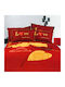 Palatex Set Coverlet Queen Size Cotton sateen 220x250cm 3pcs