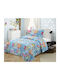 Dimcol Set Coverlet Single Microfiber Fig.415 160x220cm 2pcs