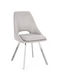 Chair Visitor in Gray Color 45x49.5x85cm 2pcs