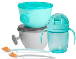 Skip Hop Baby Feeding Set 5pcs Blue