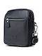 Bull Captain Leather Men's Bag Shoulder / Crossbody Black