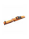 Nobby Dog Collar in Orange color Medium / Small 20mm
