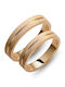 Paraxenies Ehering aus Gelb Gold 14K