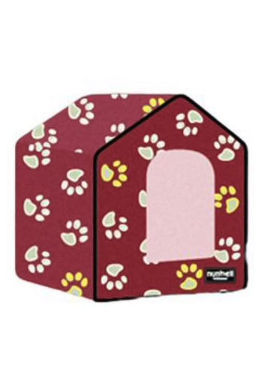 Nunbell Pet Set Pat pentru câini Căsuță Roșu 40cm. 3buc