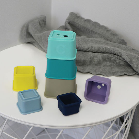 Bbluv Stacking Toy made of Silicone for 3++ Months