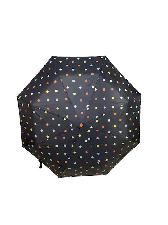 Rain Winddicht Regenschirm Kompakt Schwarz