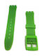 Rubber Strap Green 17mm