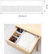 Tpster Plastic Drawer Divider 43.8x9cm 2pcs