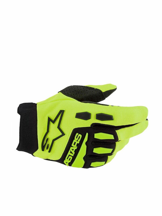 Alpinestars Full Bore Μotocross Gloves Yellow