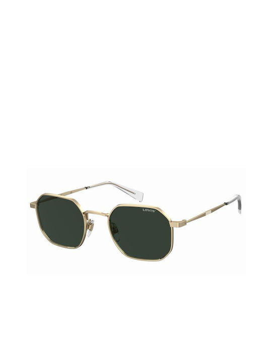 Levi's Γυαλιά Ηλίου με Χρυσό Μεταλλικό Σκελετό και Πράσινο Φακό LV1035/S J5G/QT/S