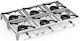 Thermogatz GX60 Lackierung Countertop Burner Flüssiggas with 6 Burners Inox