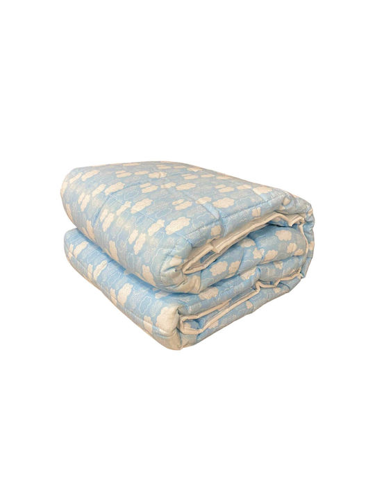 Decotelia Pătură pentru copii Față și spate Single Albastru deschis 160x240buc