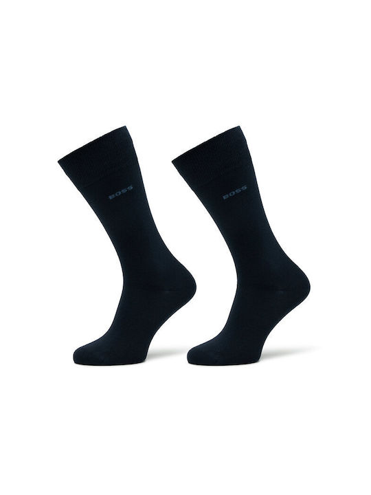 Hugo Boss Men's Socks Dark Blue 2Pack