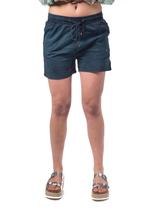 Numph Women's Shorts Blue