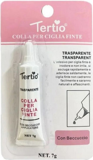 Tertio Αδιάβροχη Κόλλα Βλεφαρίδων White 7gr