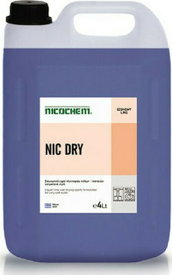 Nicochem Nic Dry Dm Επαγγελματικό Υγρό Λαμπρυντικό Πλυντηρίου Πιάτων 4lt 60037402