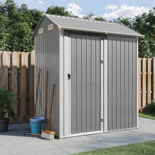 Metallische Gartenhaus Verzinkt 1.92x1.525x2.37m Metallische Gartenhaus Verzinkt 1.92x1.525x2.37m