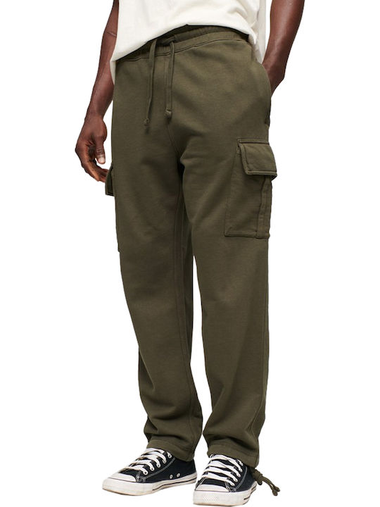 Superdry Relaxed Cargo Joggers Sweatpants witho...