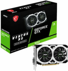 MSI GeForce GTX 1650 4GB GDDR6 D6 VENTUS XS OCV3 Graphics Card