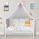 Funna Baby Σет За Количка Circus Сив 6бр