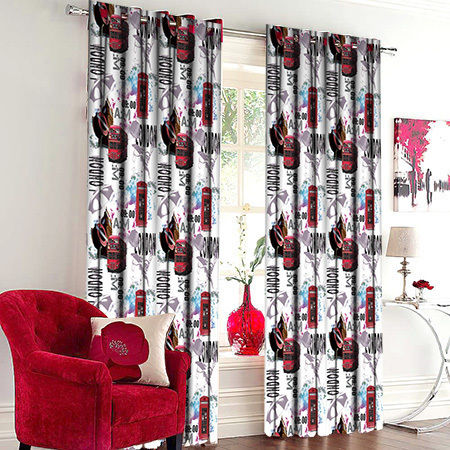 Vasilas Home Vorhang mit Grommets 140x265cm