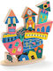 Djeco Baby Toy Αντιγραφή & Ισορροπία - Πόλη made of Wood 06438