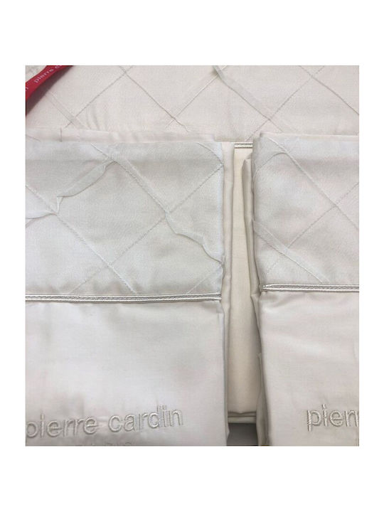 Pierre Cardin 411 Σετ Σεντόνια Υπέρδιπλα 240x260εκ. Πενιέ (4τμχ)