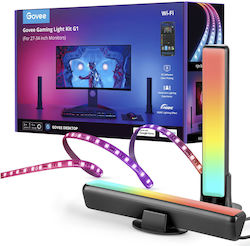 Govee Ταινία LED PC Monitor Pro Kit Wi-Fi Τηλεόρασης 27-34" RGB 2m
