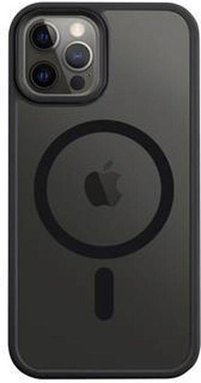Tactical Magforce Back Cover Σιλικόνης Μαύρο (iPhone 12 / 12 Pro)