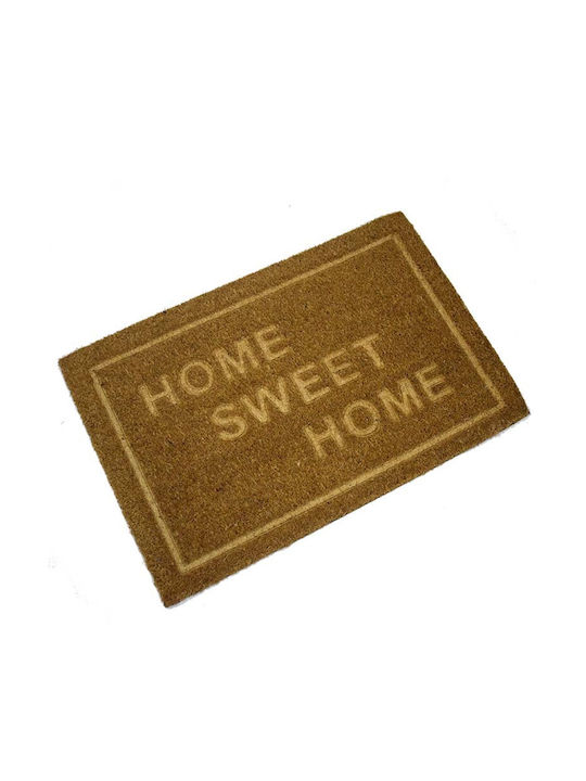 Doormat Coco Sweet Home Beige 40x60cm
