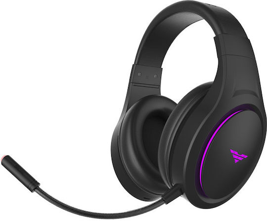 Preyon Hurricane Fly Безжичен Надушници Геймърски слушалки с връзка 3,5 мм / USB Черен