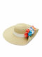 V-store Frauen Rattangeflecht Hut Beige
