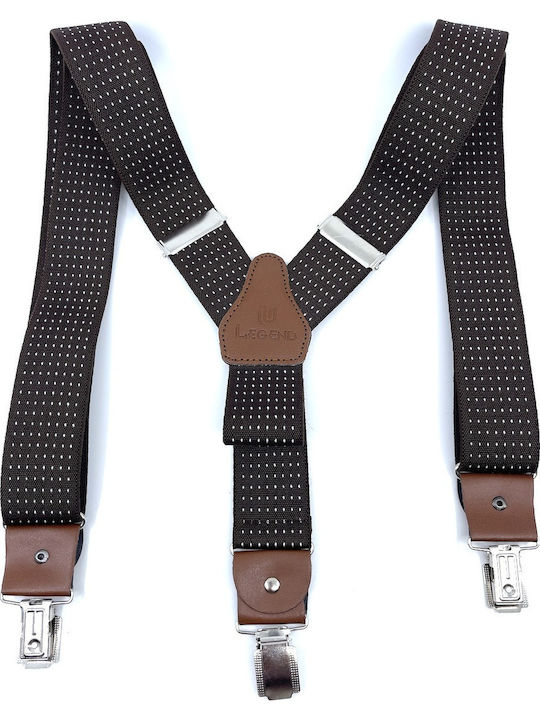 Legend Accessories Тиранти Printed Brown