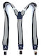 Legend Accessories Тиранти Отпечатани Black/White