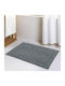 To megalo pazari Non-Slip Bath Mat Cotton TMP-2047 Grey 50x80cm