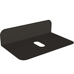 Scarabeo Plana 80 Bench without sink L80xW48xH20cm Black Matt