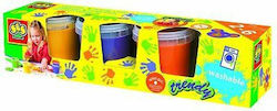 Ses Creative Finger Paints Set 4pcs