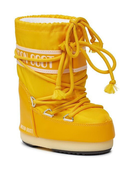 Moon Boot Παιδικές Μπότες Χιονιού με Κορδόνια Κ...