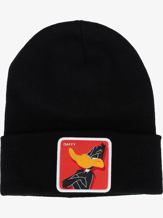 Beanie Unisex Beanie Knitted in Black color